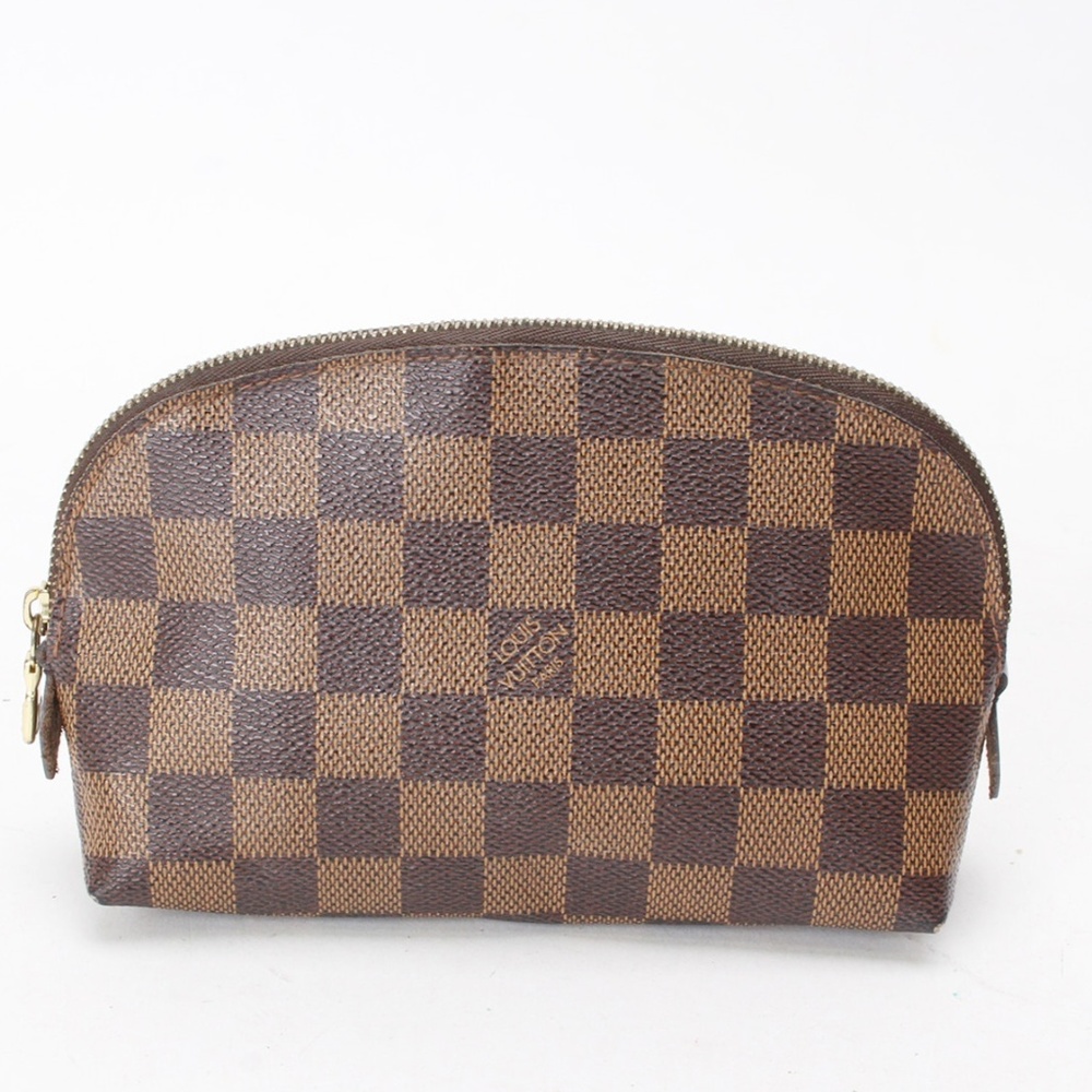 LOUIS VUITTON Damier Ebene Cosmetic Pouch